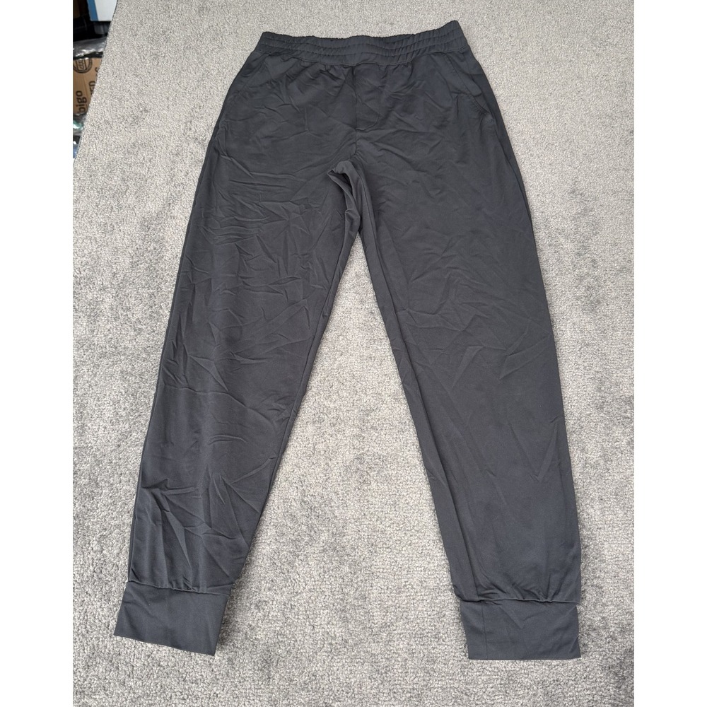 Uniqlo AIRism Ultra Stretch Active Joggers Mens Small Dark Gray 341-455408